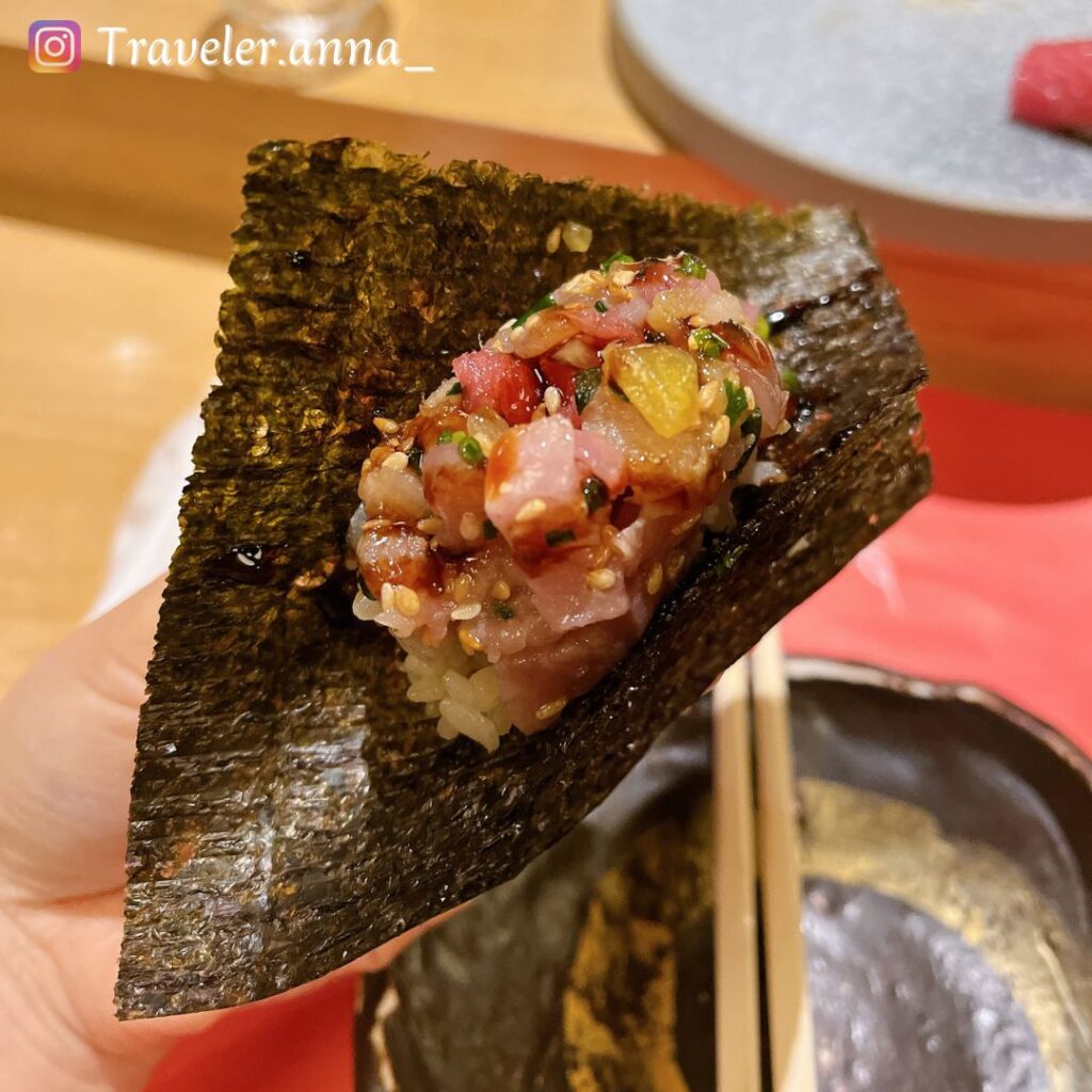 台北大直-米匠Mijian-traveleranna-海味手卷