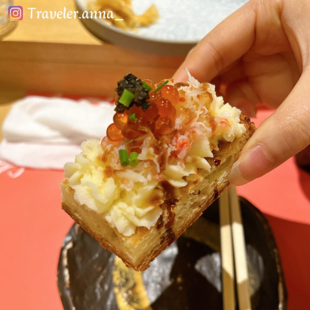 台北大直-米匠Mijian-traveleranna-鮭魚卵丹麥吐司