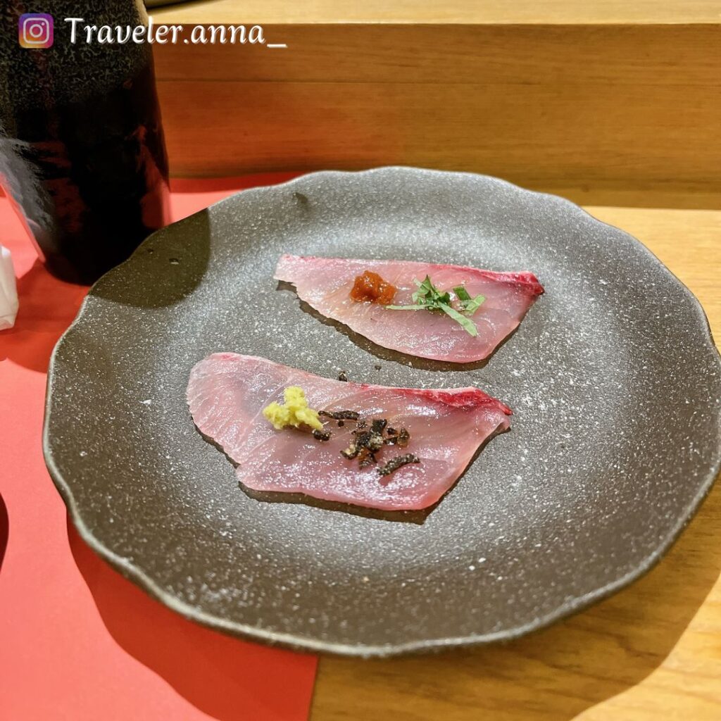 台北大直-米匠Mijian-traveleranna-七星倉生魚片