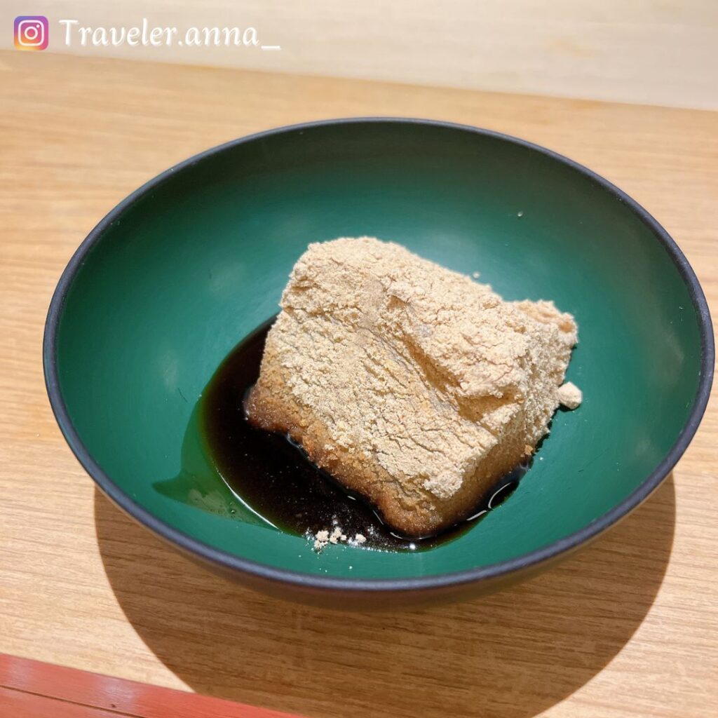 台北大直-米匠Mijian-traveleranna-黃豆粉黑糖蕨餅